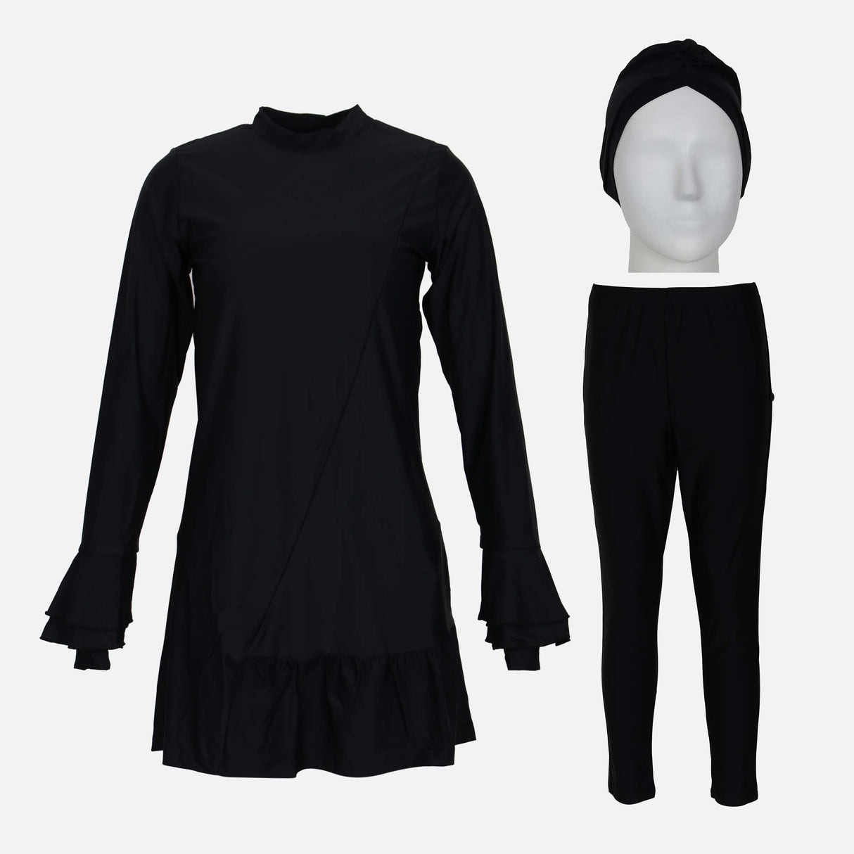Ladies Islamic Swimming Set Pant+top (Plus Size)