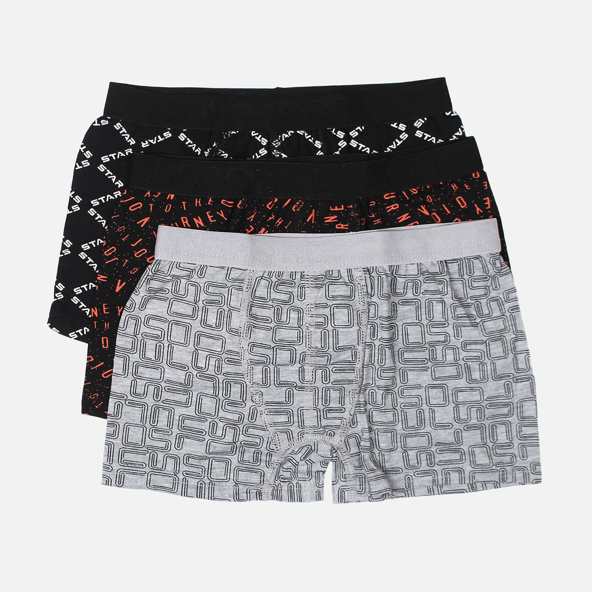 Boys Printed Boxer 3 Pieces