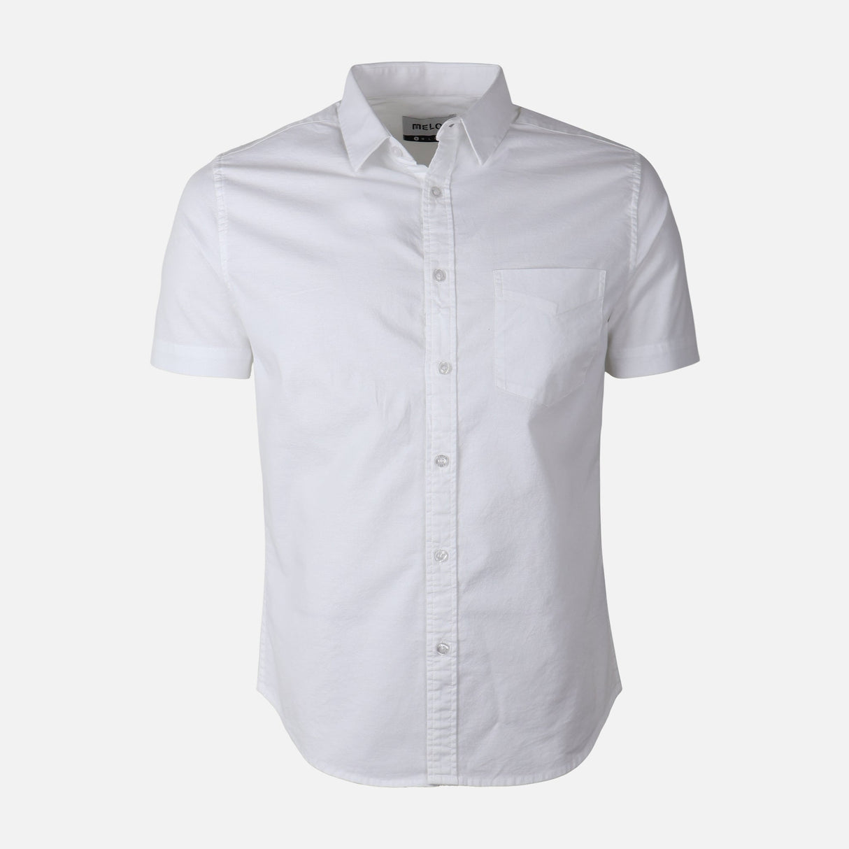 MEN BASIC SHORT SLEEVE OXFORD SHIRT