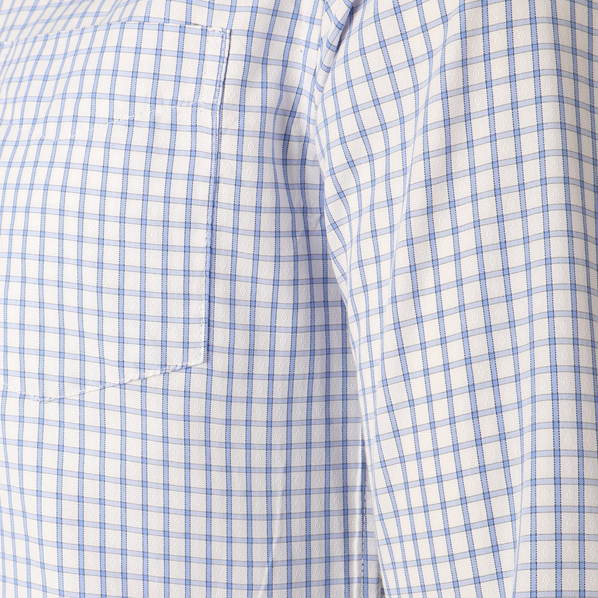 MEN LONG SLEEVE CHECKERED SHIRT