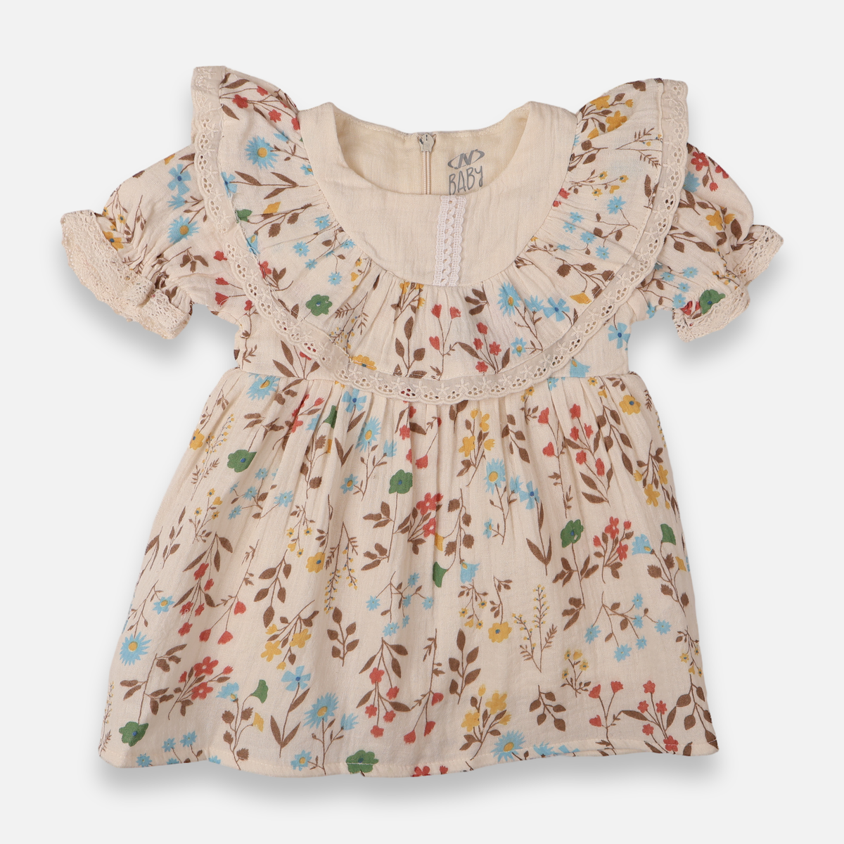 Girls Dress Woven Double Gauze