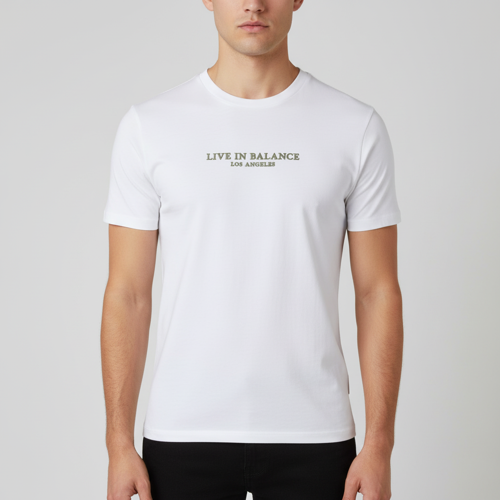 Men T-Shirt Round Neck