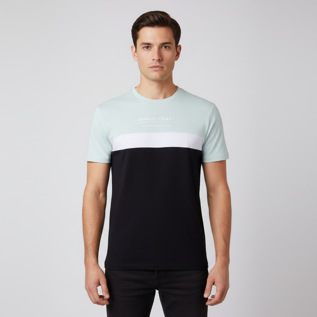 Men T-Shirt Round Neck