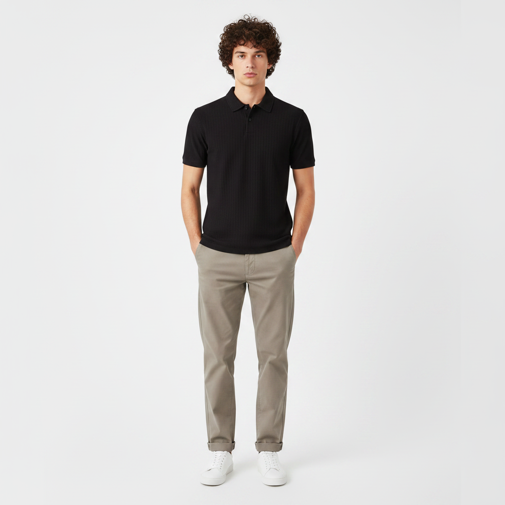 Men Structured Polo