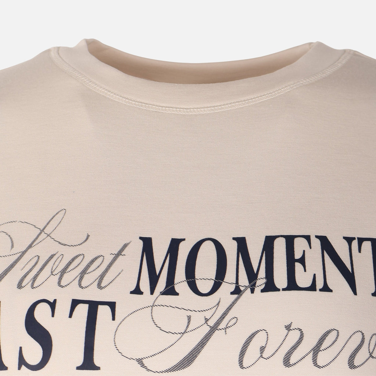 Women Modal Blend Scuba T-Shirt