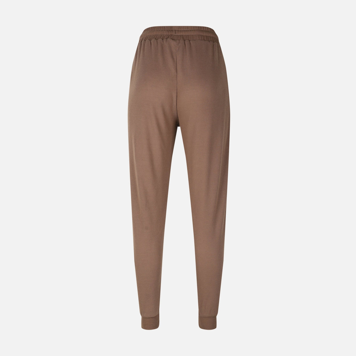 Women Basic Waffle Jogger