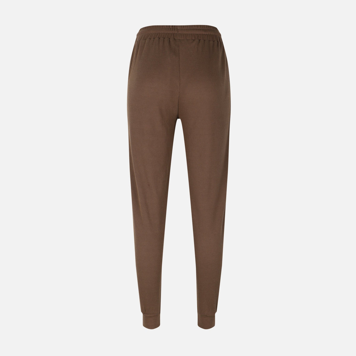 Women Basic Waffle Jogger