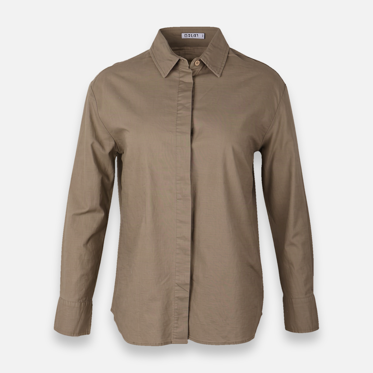 Women Linen Blend Shirt