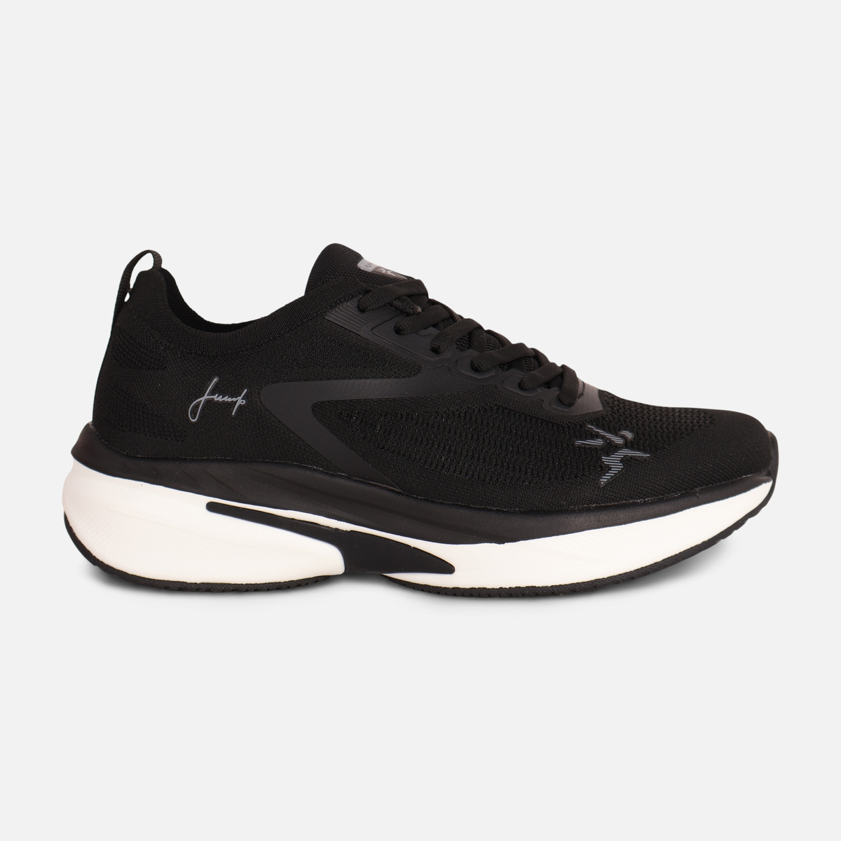 Women Knit Lace-Up Sports Shoes