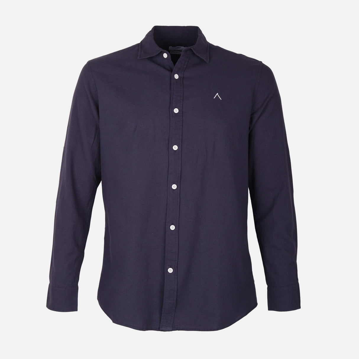 Men Woven Long Sleeve Plain Shirt