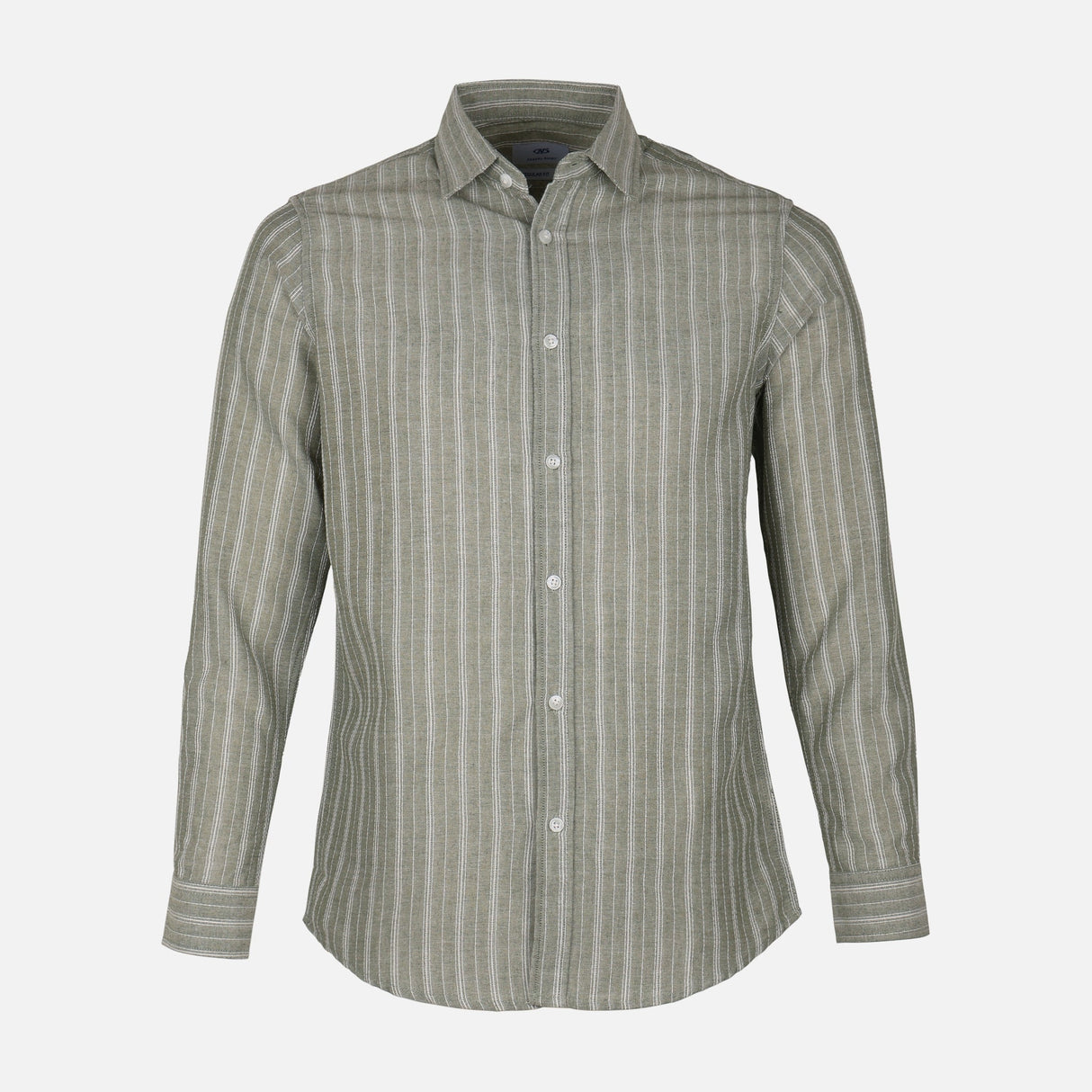 Men Woven Long Sleeve Plain Shirt
