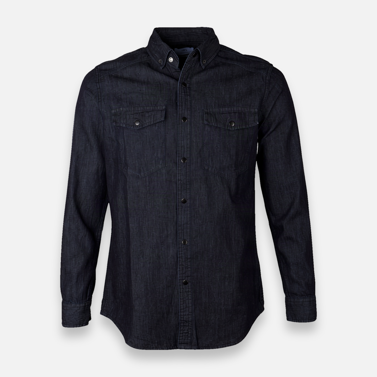 Men Denim Shirt Long Sleeve