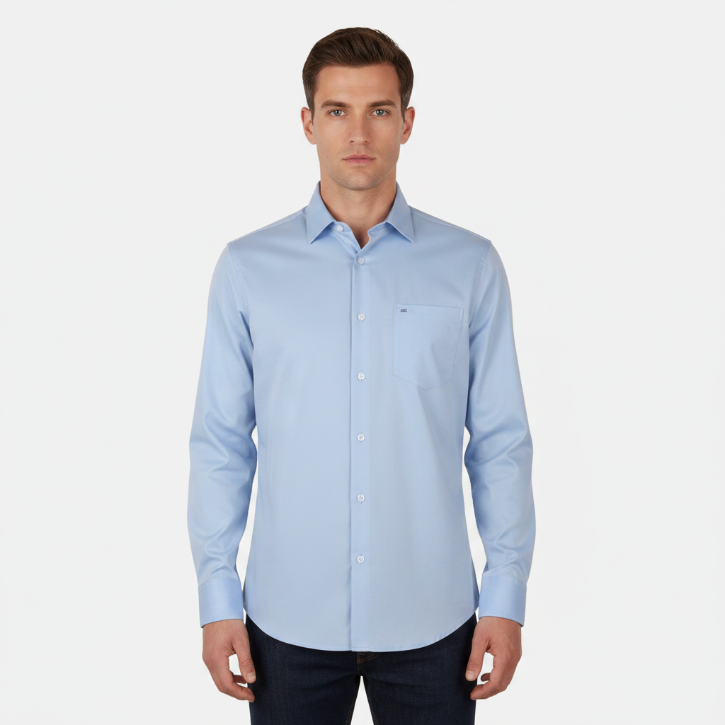 Men Bamboo Formal Long Sleeve Shirt