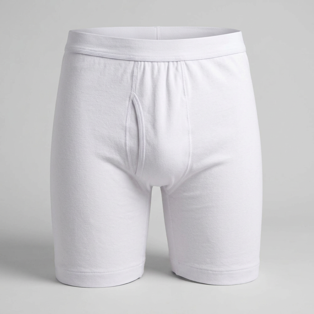Men Classic Fly Front Boxer