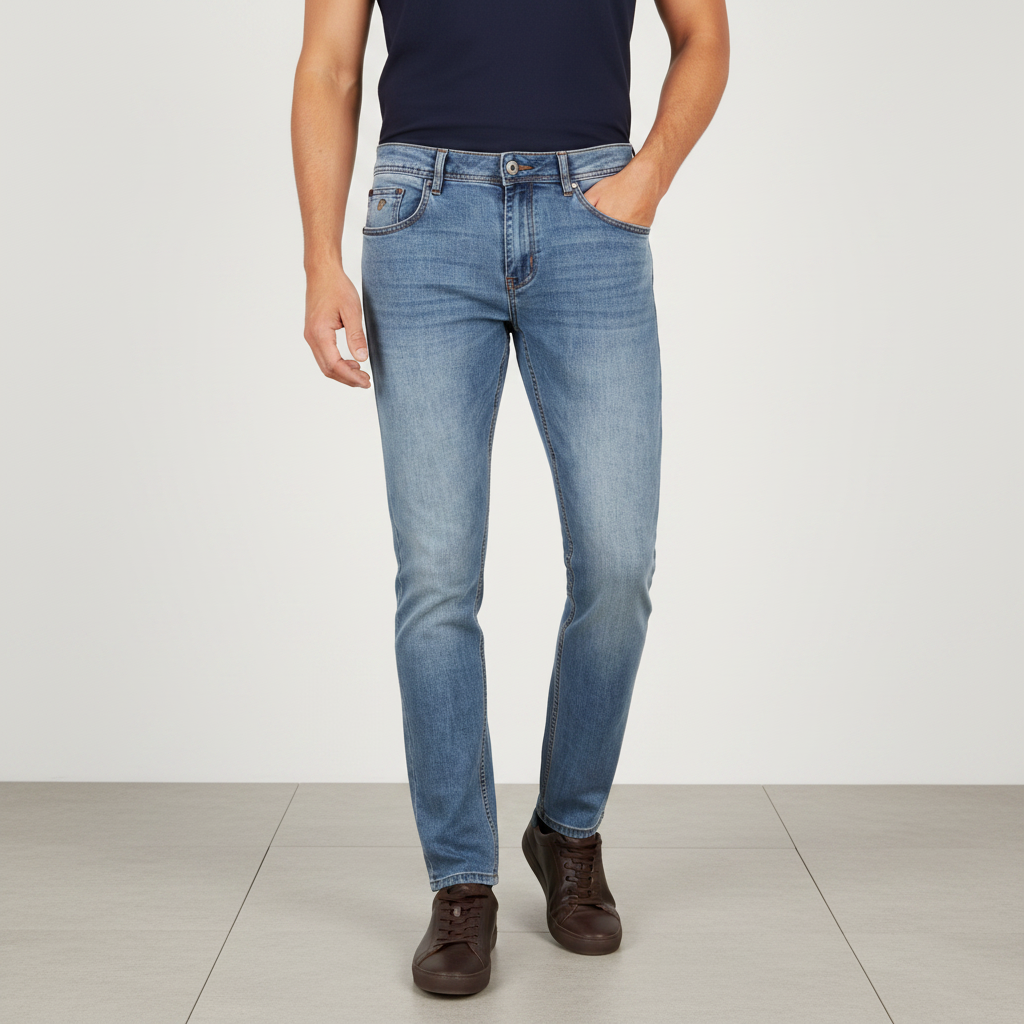 Mens Denim Jeans Pants Cool Max