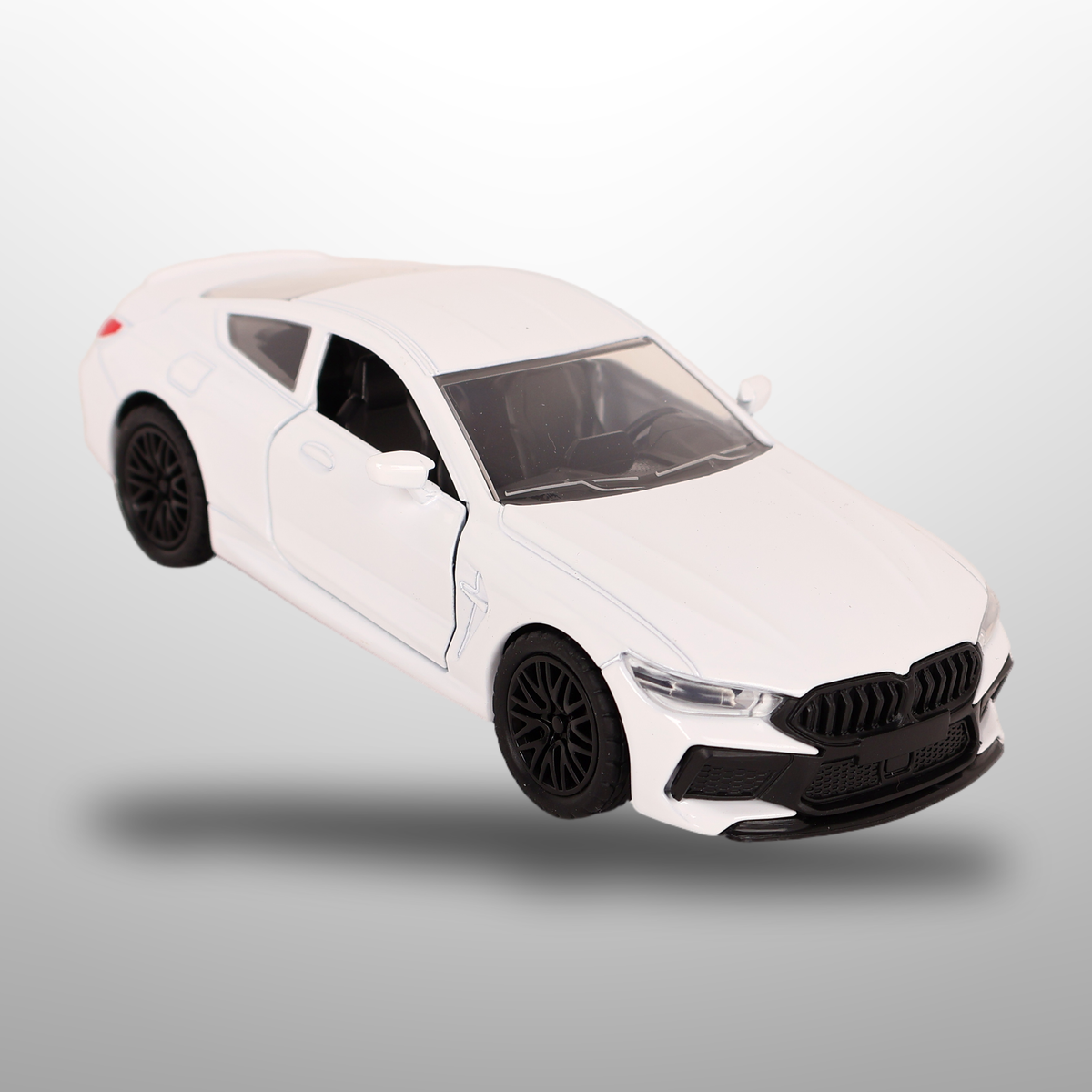BMW M8 Diecast Toy Car – Openable Doors, Sound & Light