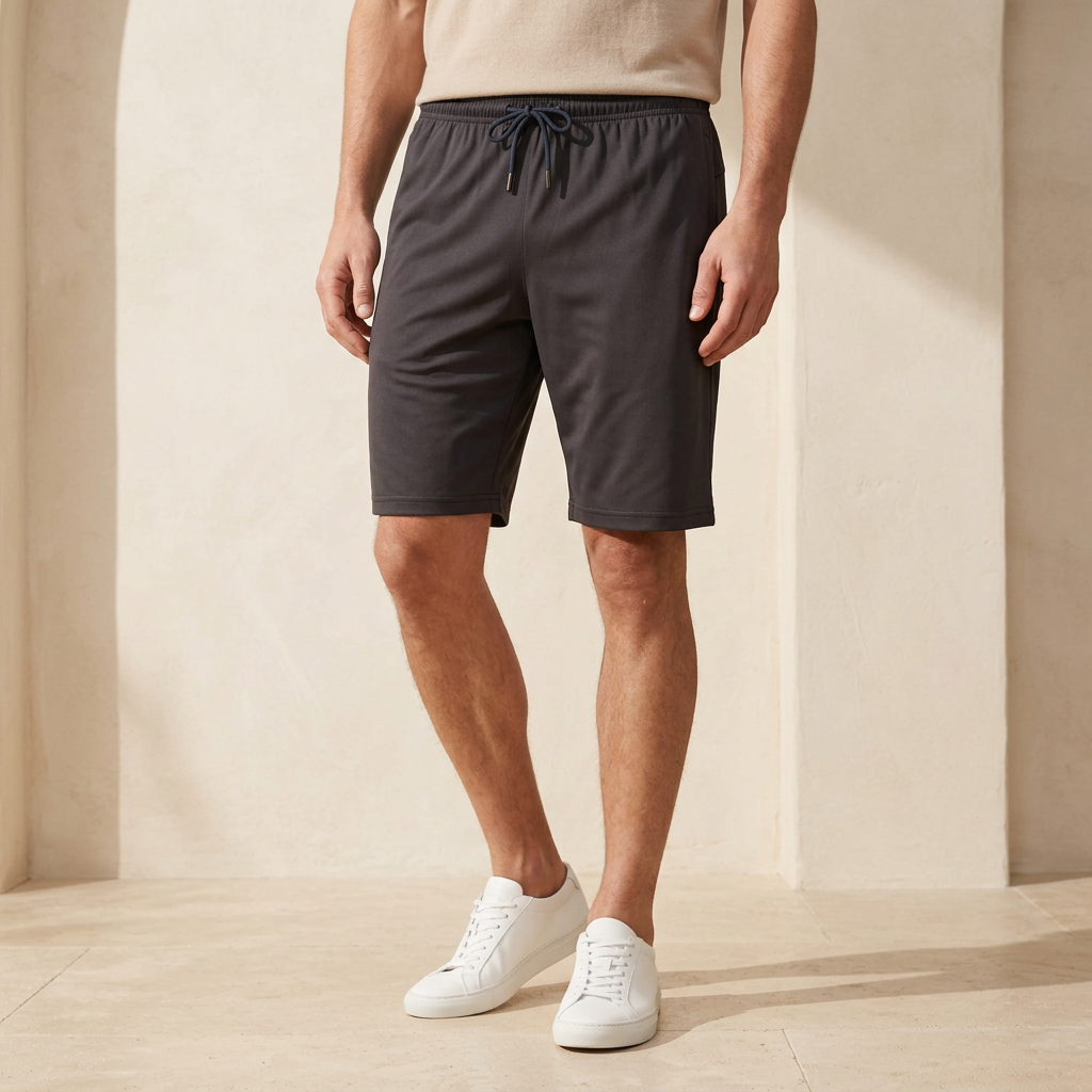 Men Sports Tricot Bermuda Shorts