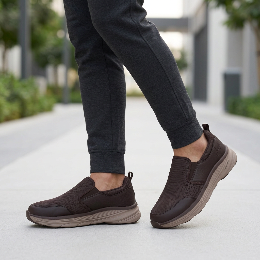 Men Mesh Slip-On Sports Shoes