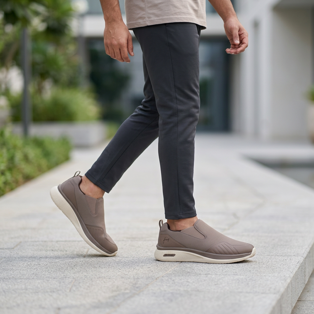 Men Slip-On Mesh Sports Shoes