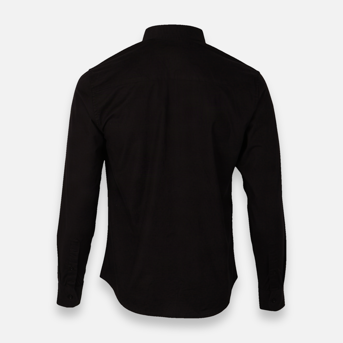 Men Basic Oxford Shirt Long Sleeve Spandex