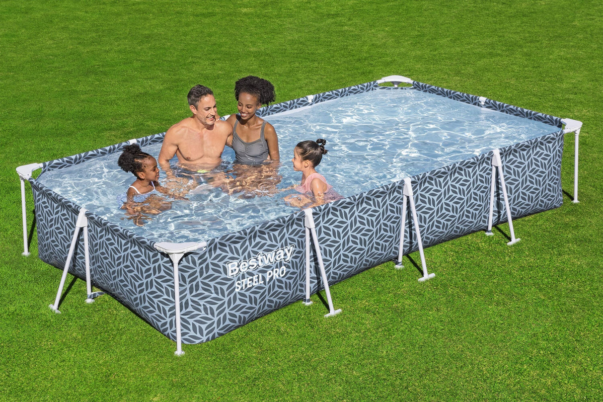 Rectangular Pool Steel Frame – Outdoor Family Swimming Pool