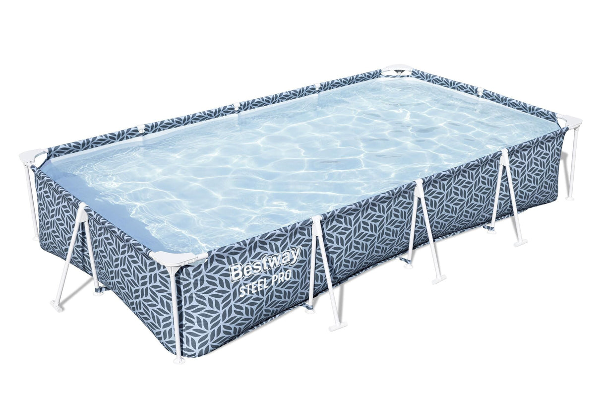 Rectangular Pool Steel Frame – Outdoor Family Swimming Pool
