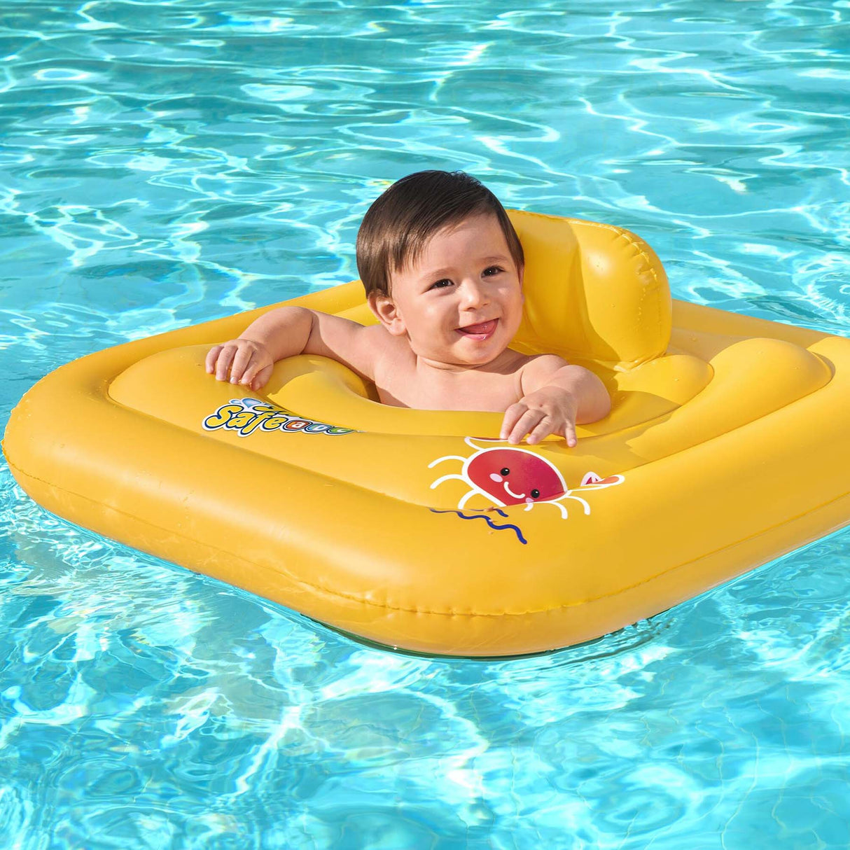 Wondersplash Square 3-RING Baby Boat 76 x 76 cm (1.2Y) 32050