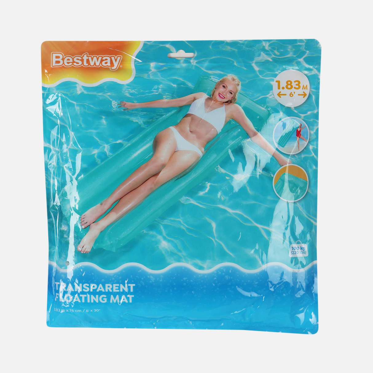 Deluxe Transparent Mat 1.83 x 76 cm