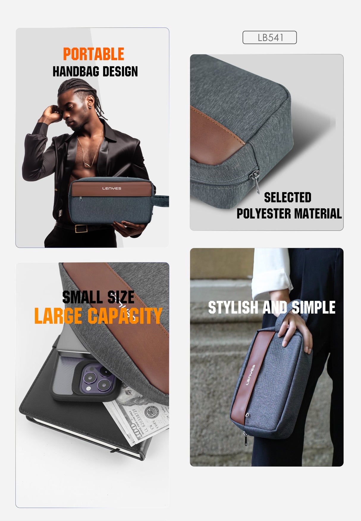 Lenyes Hand Bag