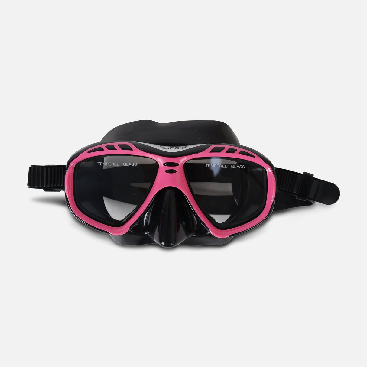 PVC Swim Mask Tempered Glassm PVC Mask & Strap (+12Y)