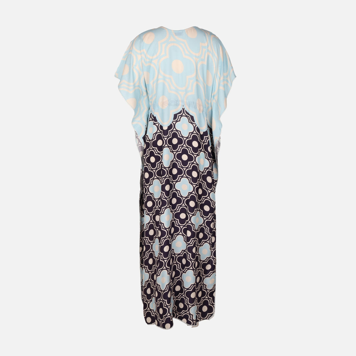 Ladies Digital Print Farasha Maxi Dress