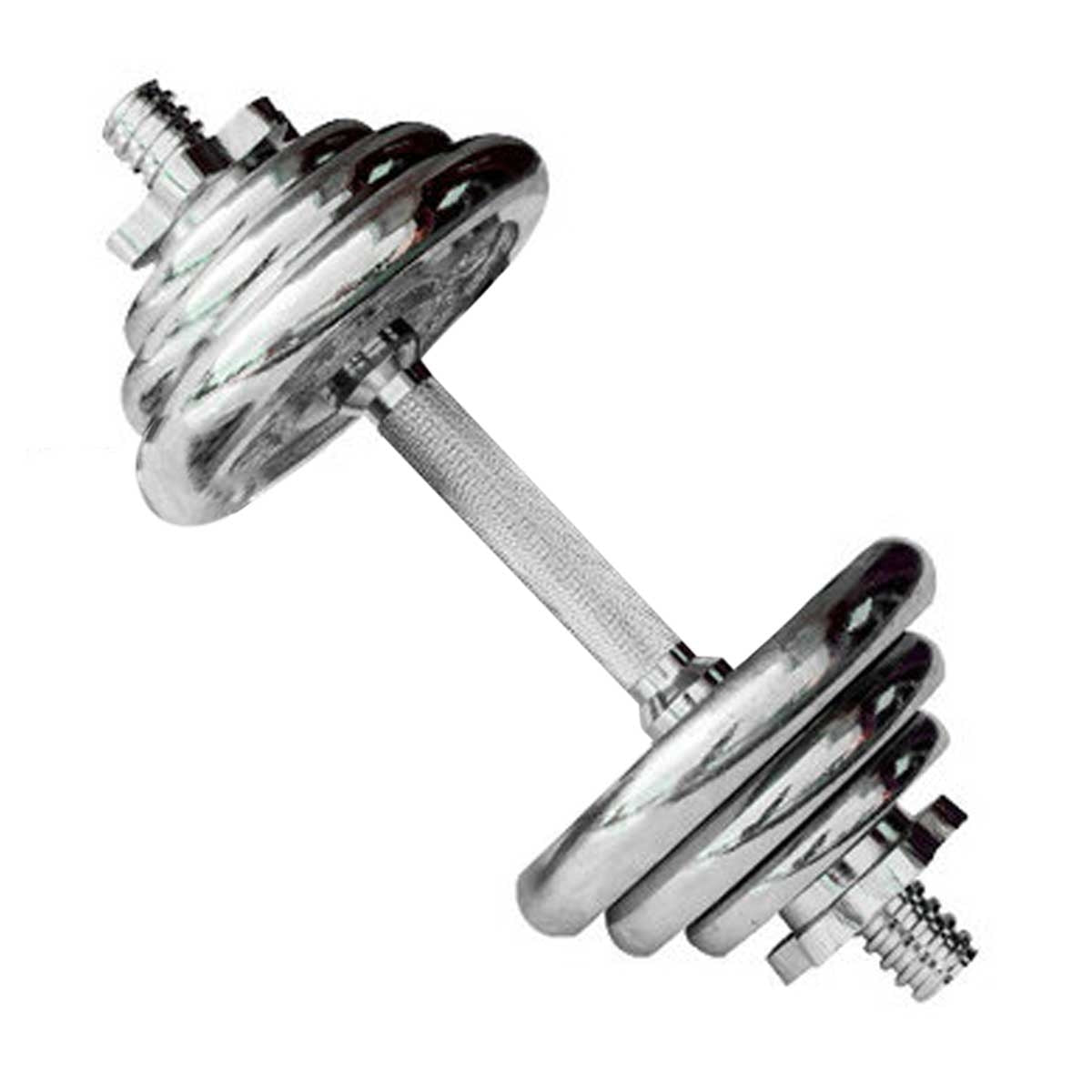 Chrome Dumbbell 1 Piece Set (15 kg)