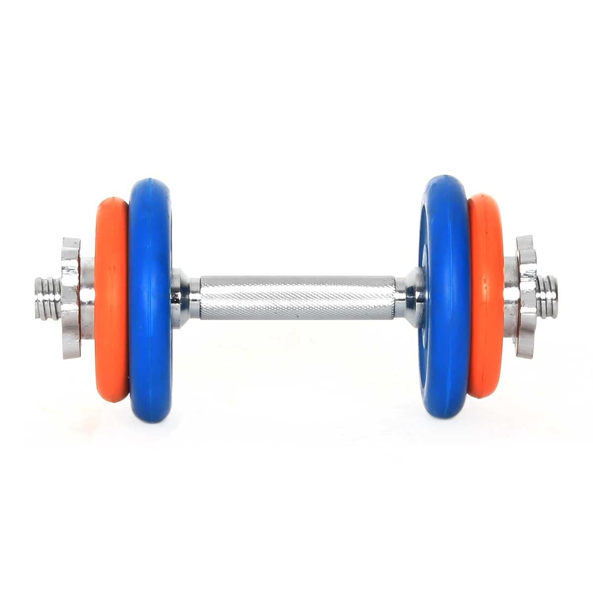 Colored Rubber Dumbbell 1 Piece Set 5 kg