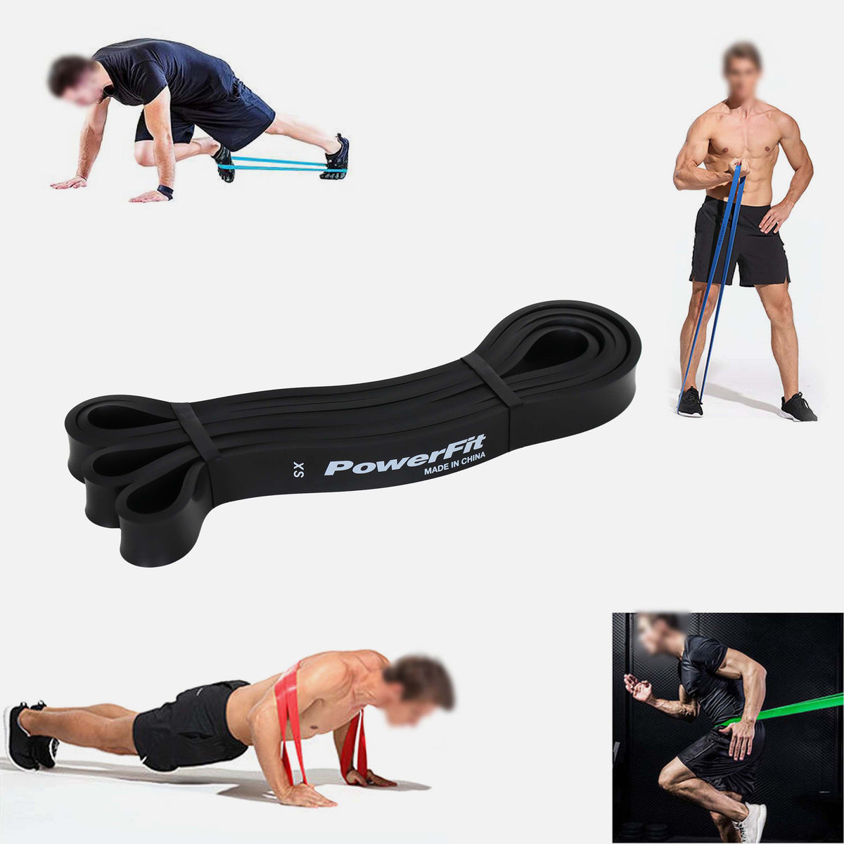 Latex Resistant Band With Powerfit Logo