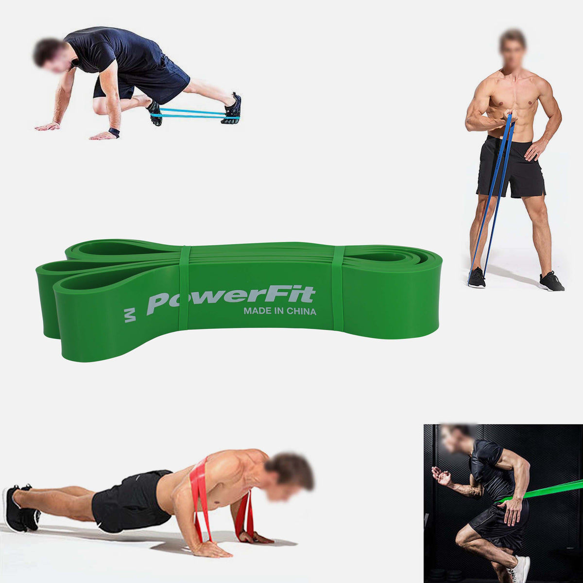 Latex Resistant Band With Powerfit Logo