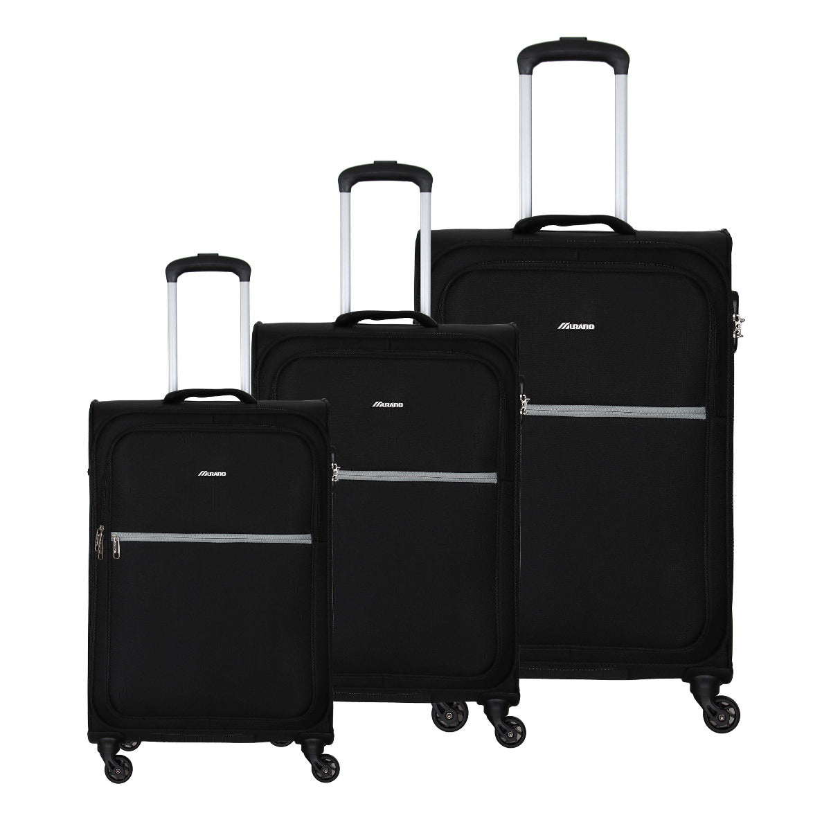 Murano Trolley Soft Case 3 Pieces Set (19-24-28)