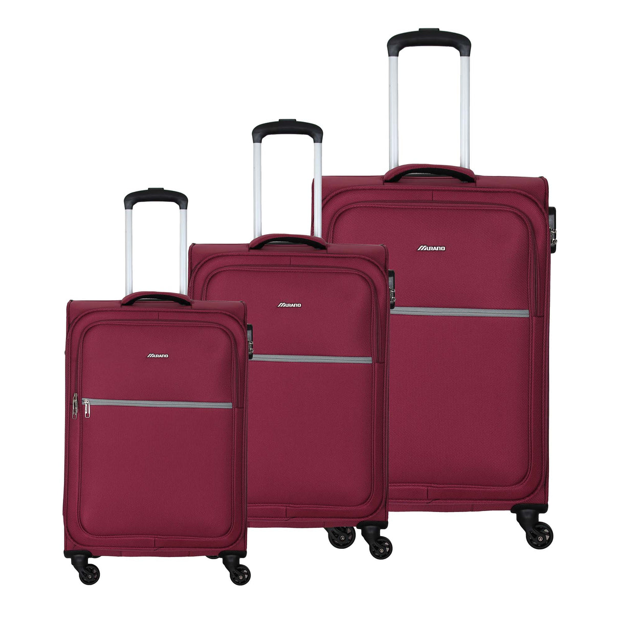 Murano Trolley Soft Case 3 Pieces Set (19-24-28)