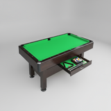 Billiard Table With Drawer