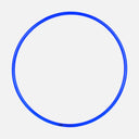 Plastic Hula Hoop (60 cm)