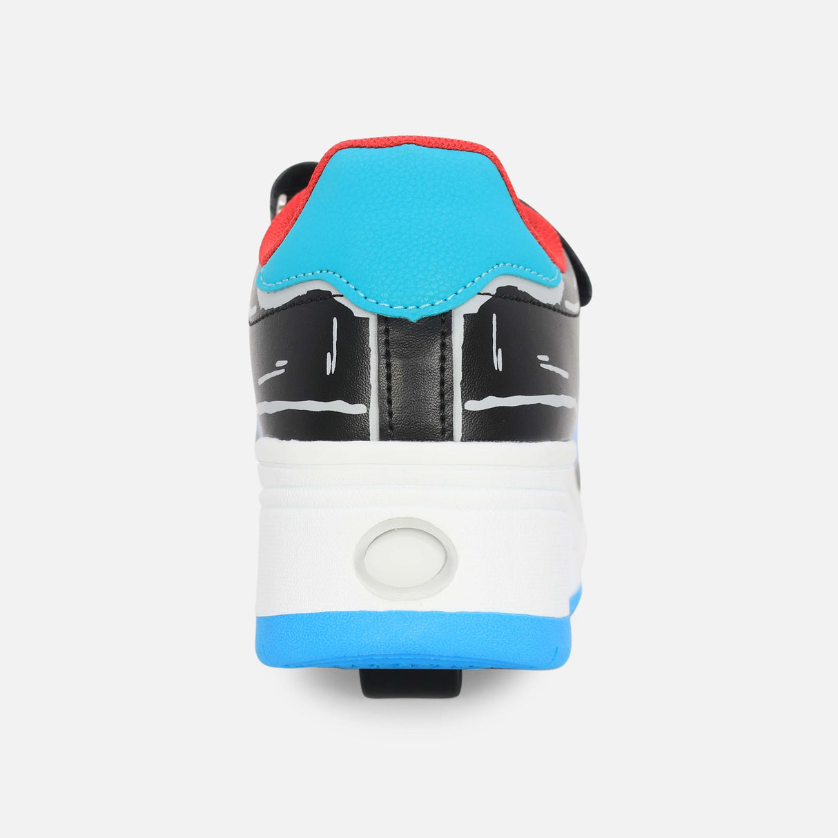 Boys Wheels Velcro Shoes