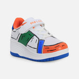 Boys Wheels Velcro Shoes