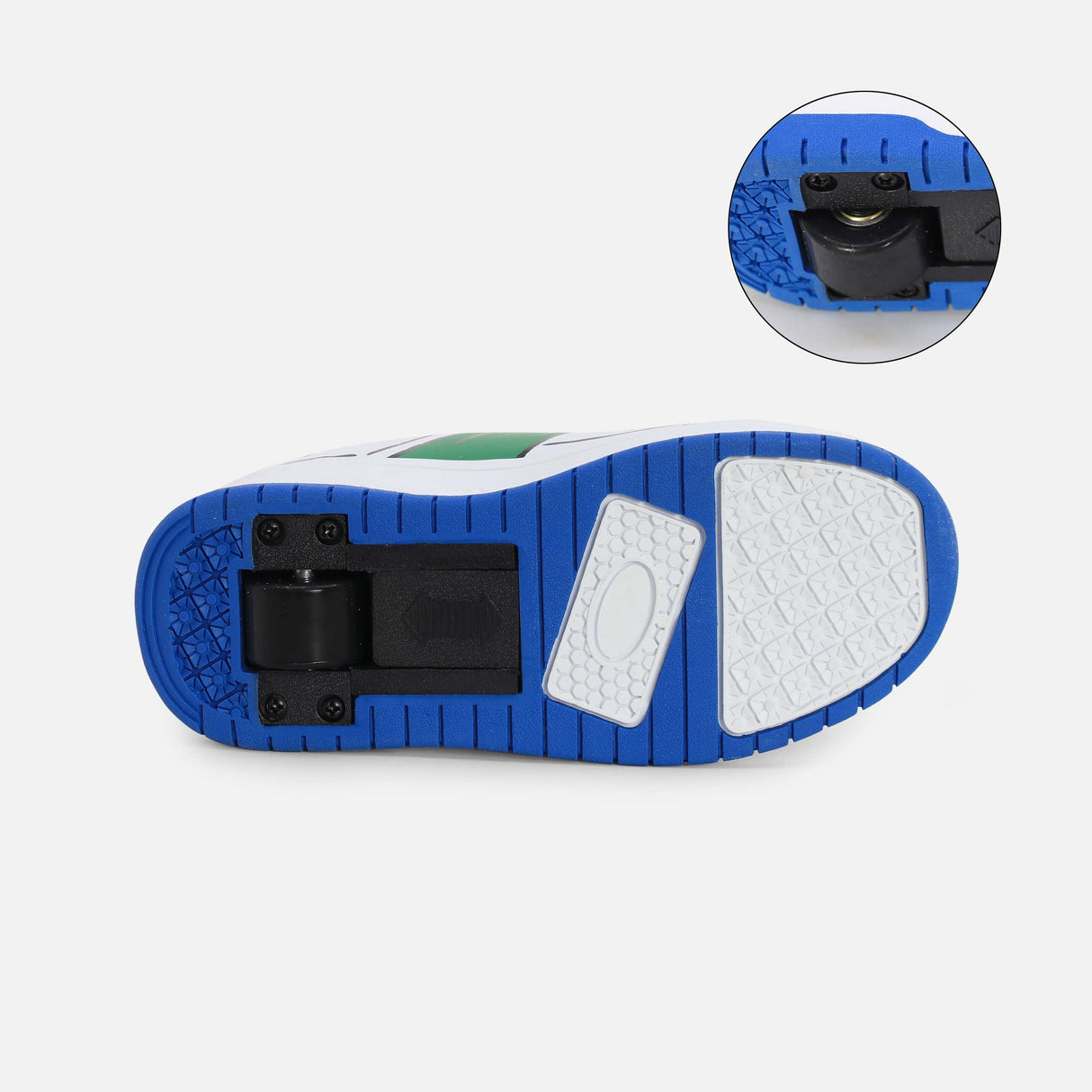Boys Wheels Velcro Shoes
