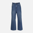 WOMEN DENIM PANTS JEANS WIDE LEG