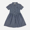 GIRLS DENIM DRESS REGULAR FIT