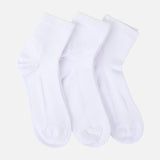 Ladies School Quarter Socks 3 Pairs