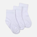 Unisex School Quarter Socks 3 Pairs