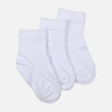 Unisex School Quarter Socks 3 Pairs
