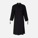 WOMEN WOVEN MIDI DRESS
