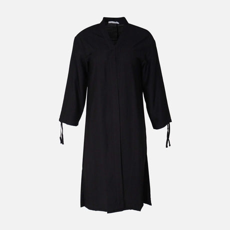 WOMEN WOVEN MIDI DRESS