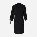 WOMEN WOVEN MIDI DRESS